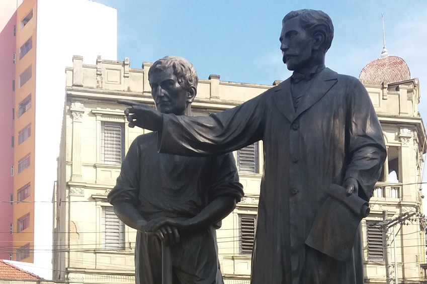 Jardim Maylasky – Monumento a Luiz Matheus Maylasky