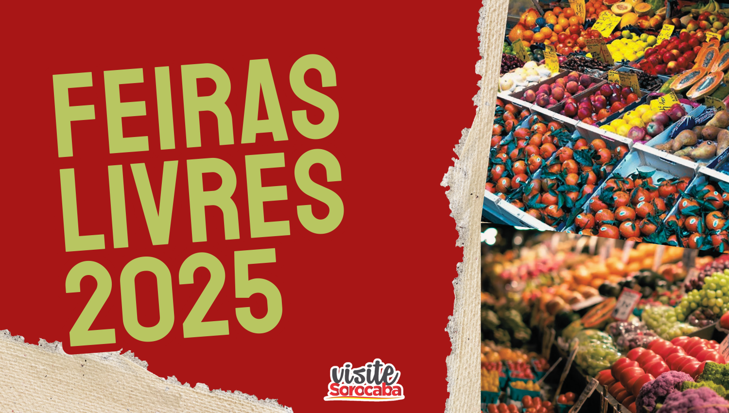 Feiras Livres, Feira do Produtor Rural e Feira de Produtos Orgânicos